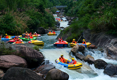 江西大覺山漂流榮獲“2021華東十佳金牌漂流”稱號，引領旅游新風尚